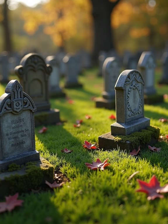 miniature tombstones for halloween
