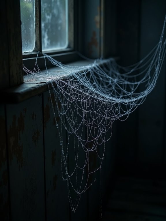 modern metallic spooky decor