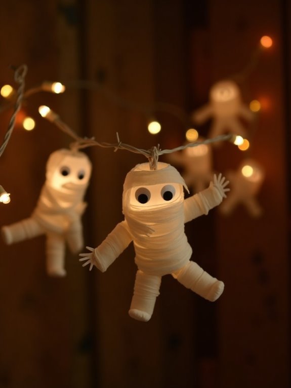 mummy lights for halloween decoration