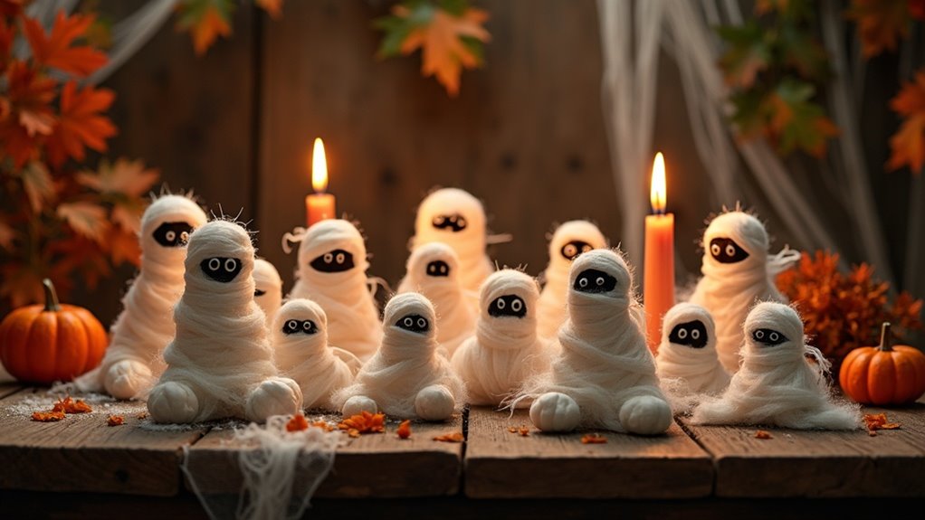 mummy themed halloween decorations ideas