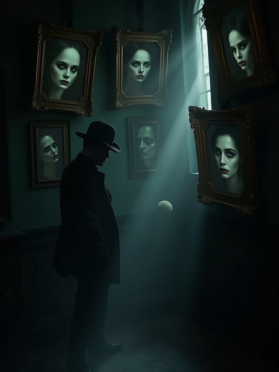 mysterious figure in fedora