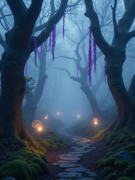 mystical fog enhances atmosphere