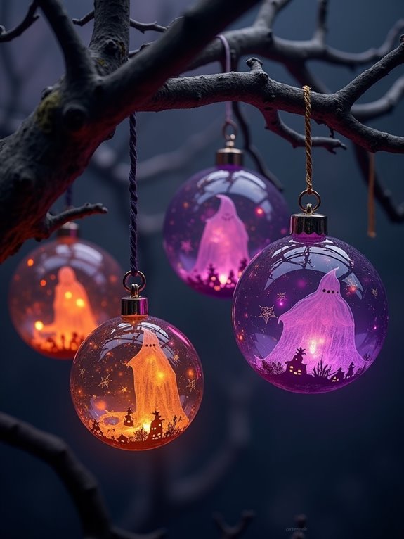 mystical halloween crystal ornaments