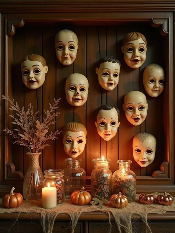 nostalgic retro halloween masks