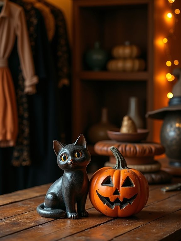 nostalgic vintage halloween attire