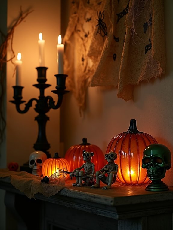 nostalgic vintage halloween decor