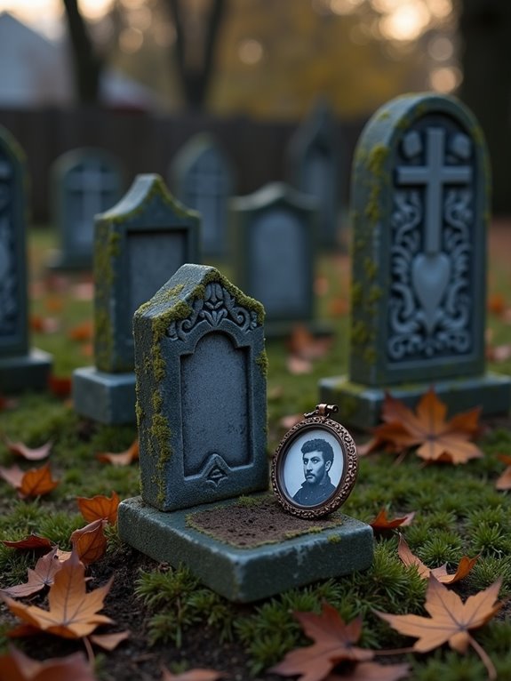 personalized memorial grave marker