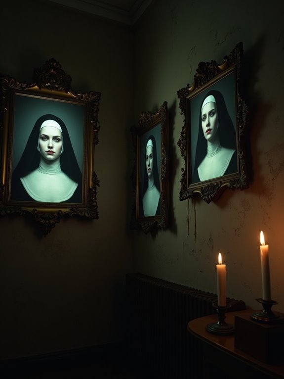 phantom nun s chilling gaze