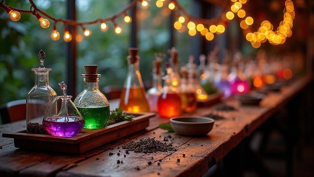 potion mixing party stations
