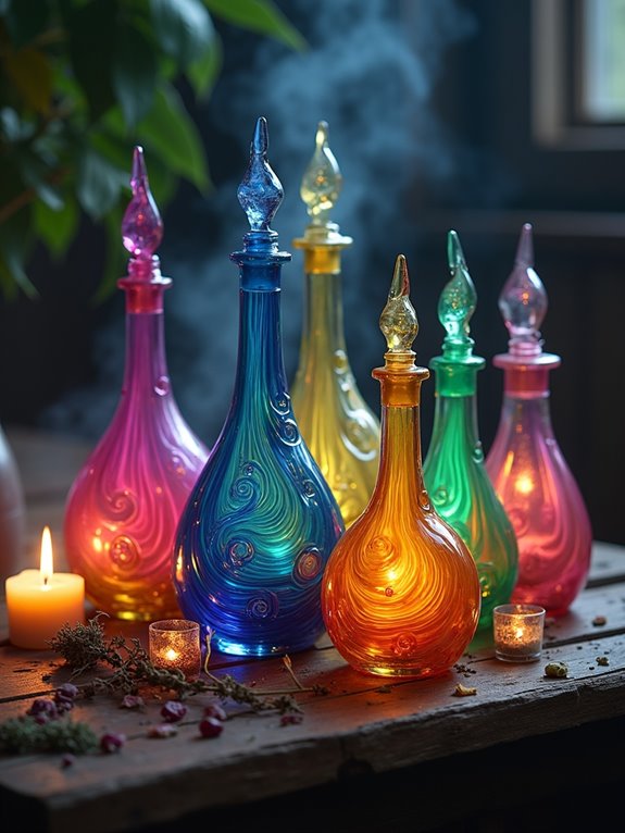 rainbow potion crafting project