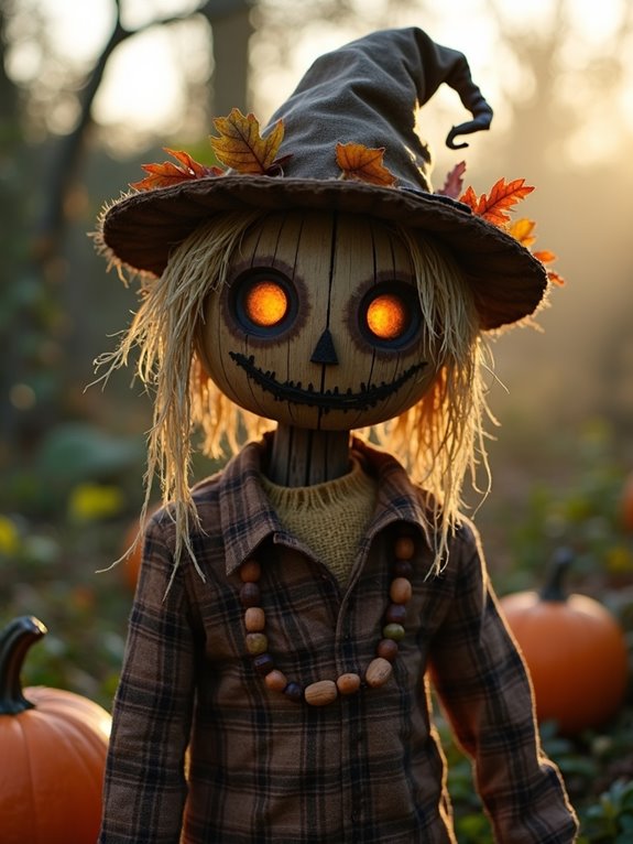 rustic guardian of autumn