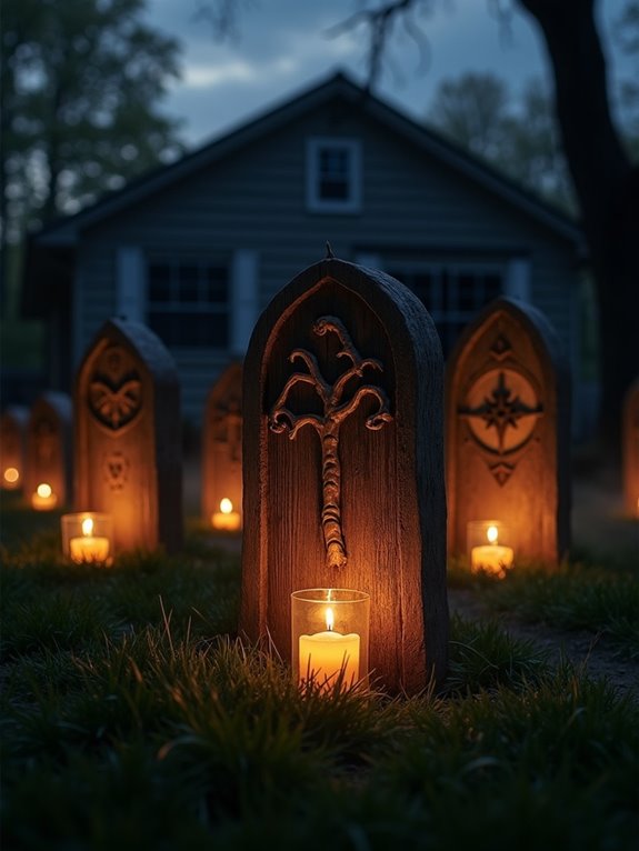 rustic wooden lantern decorations