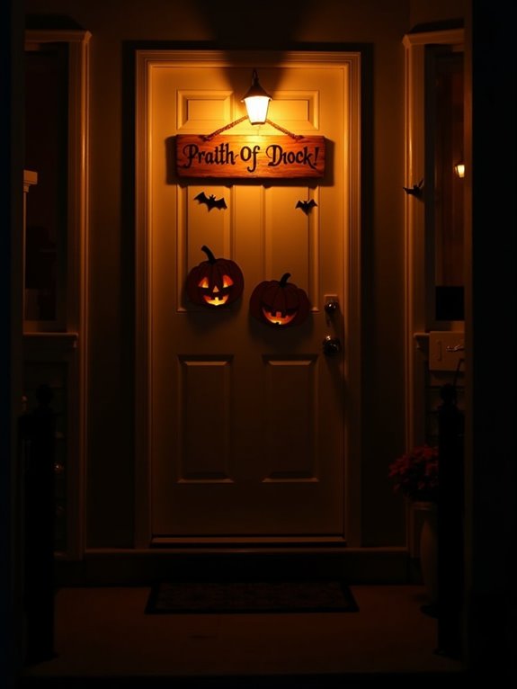 silhouette shadows for halloween