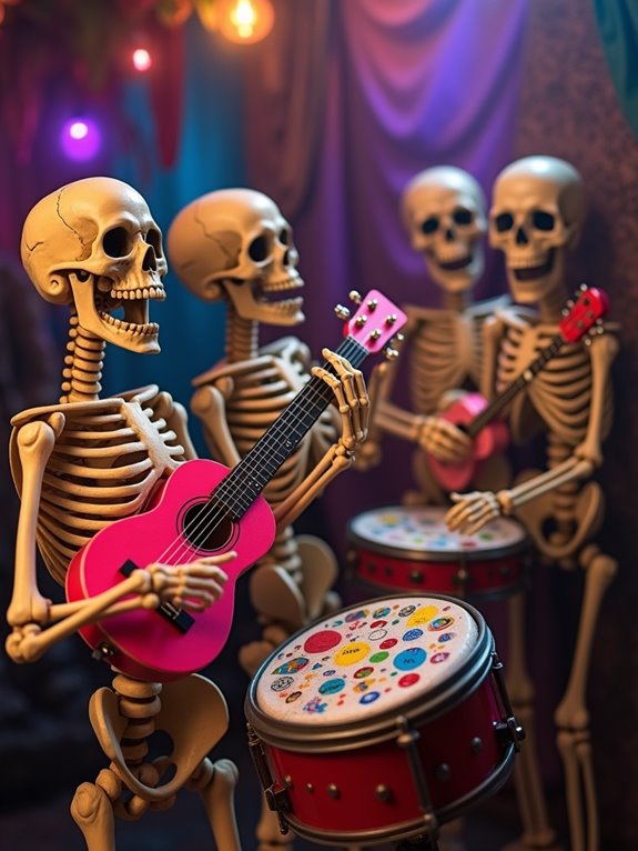 skeletons in musical union