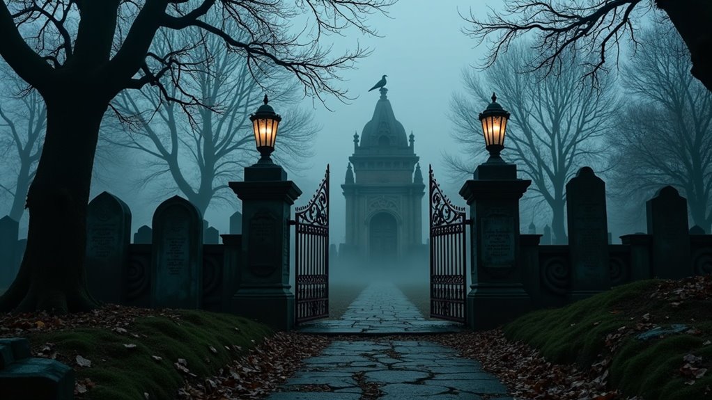 spine chilling graveyard setups