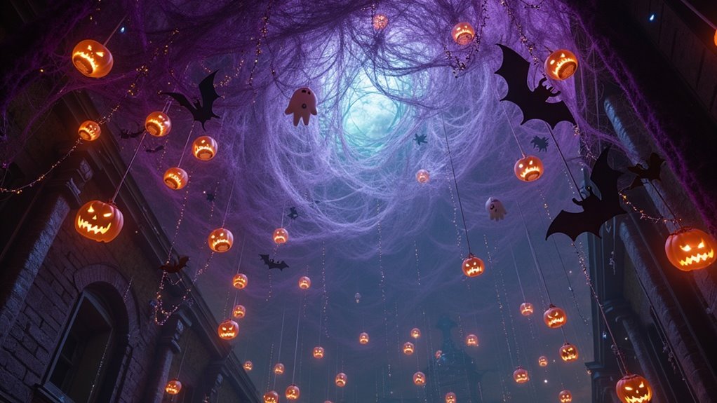 spooky ceiling decoration ideas