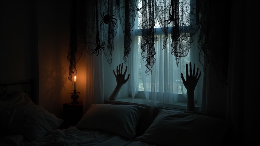 spooky cloth decor ideas