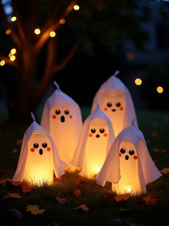 spooky diy ghost lanterns