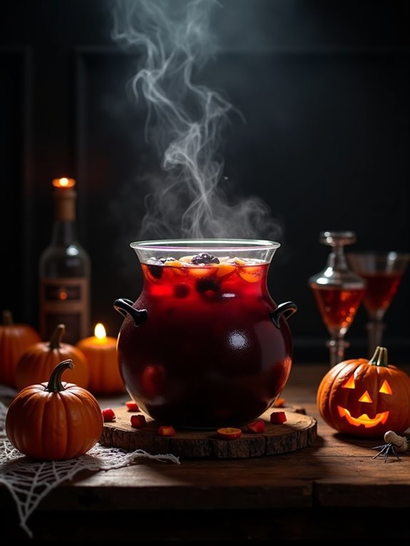 spooky halloween sangria celebration
