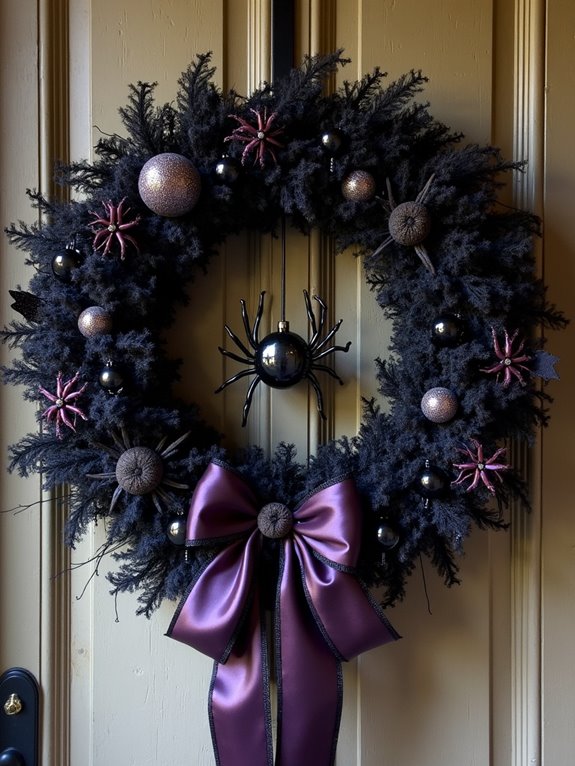 spooky halloween wreath diy