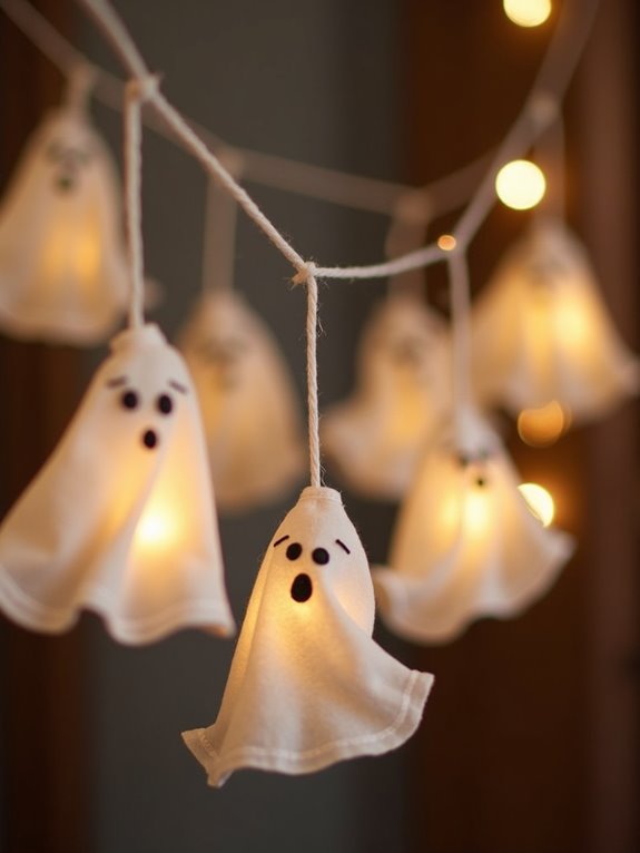 spooky illuminated ghost decorations