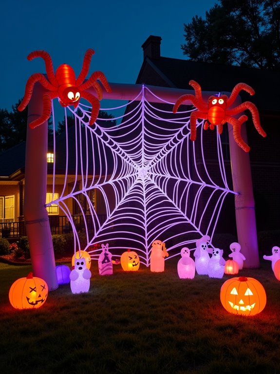 spooky inflatable halloween d cor