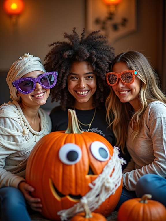 spooky mummy wrap costume