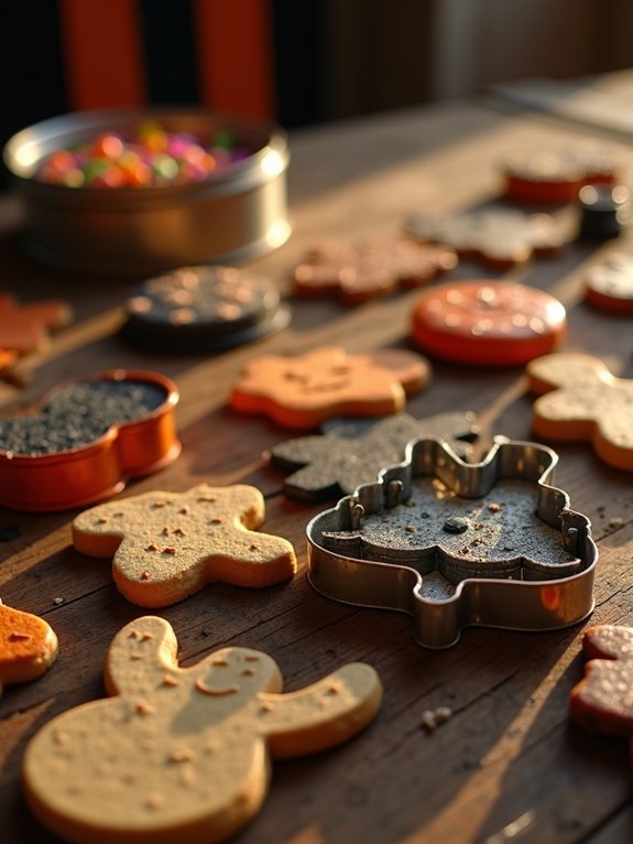 spooky shaped halloween baking fun