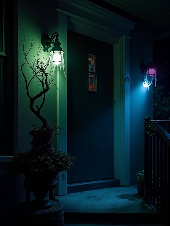 spooky sound activated lighting effects