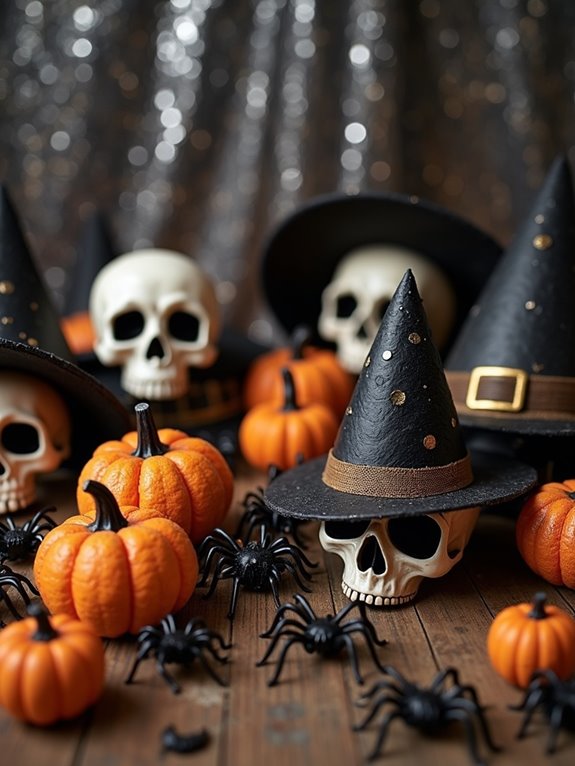 spooky spider web decorations