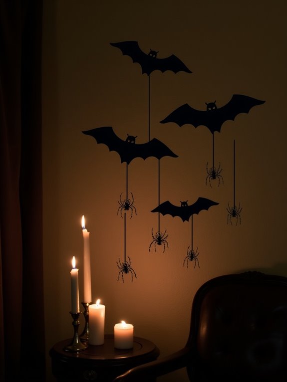 spooky wall decals design