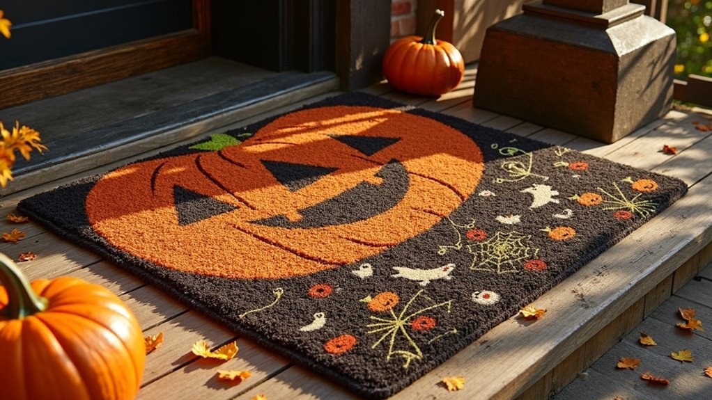 stylish halloween doormats collection