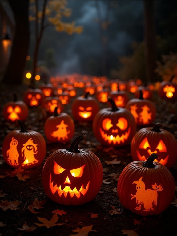 thrilling pumpkin carving competition