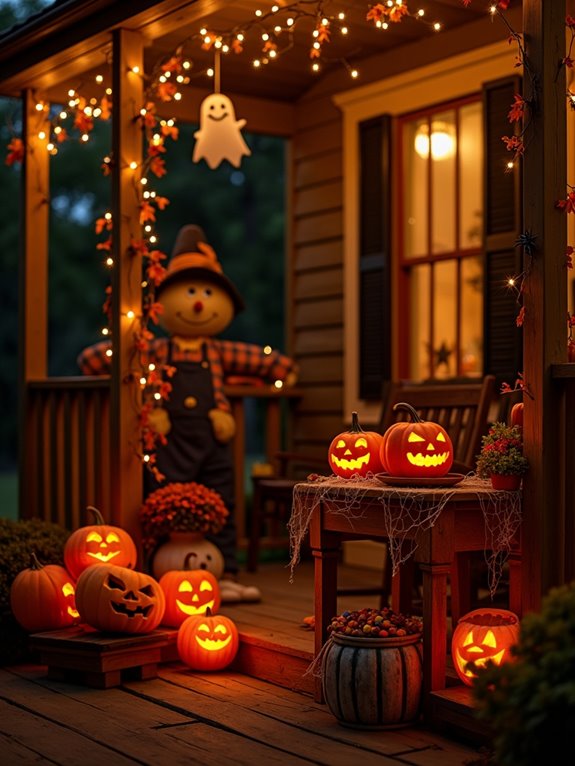 trick or treat candy display