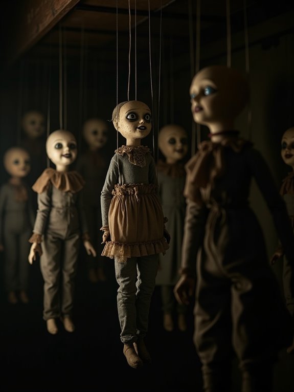 unsettling lifelike puppet performances