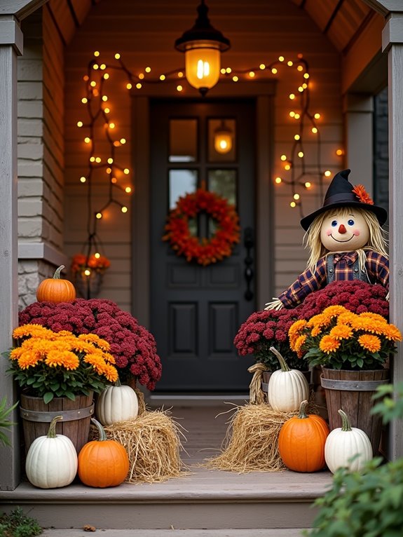 vibrant autumn floral arrangements