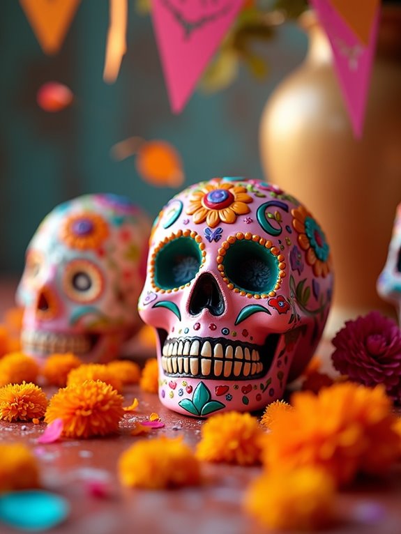 vibrant day of the dead
