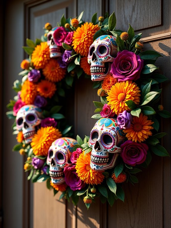 vibrant day of the dead