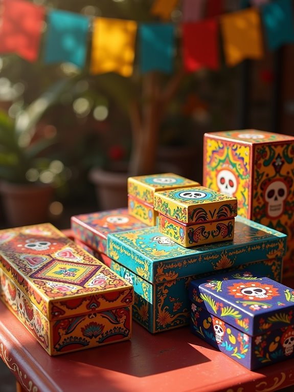 vibrant decorative storage solutions