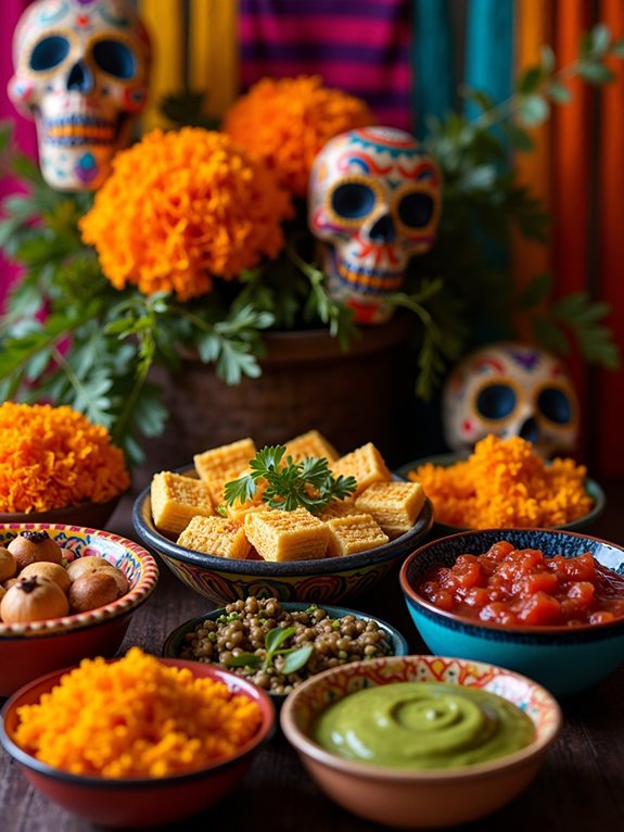 vibrant festive culinary celebration
