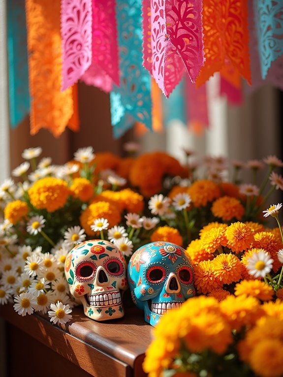 vibrant floral tribute arrangements