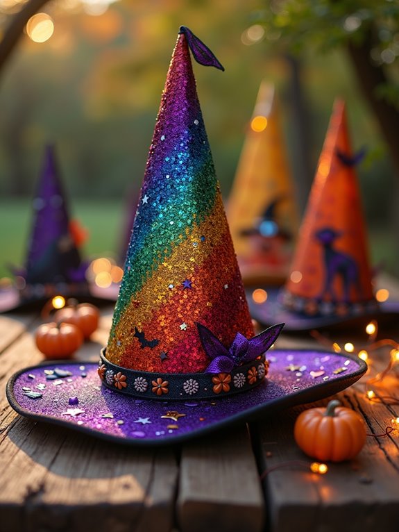 vibrant rainbow costume accessory