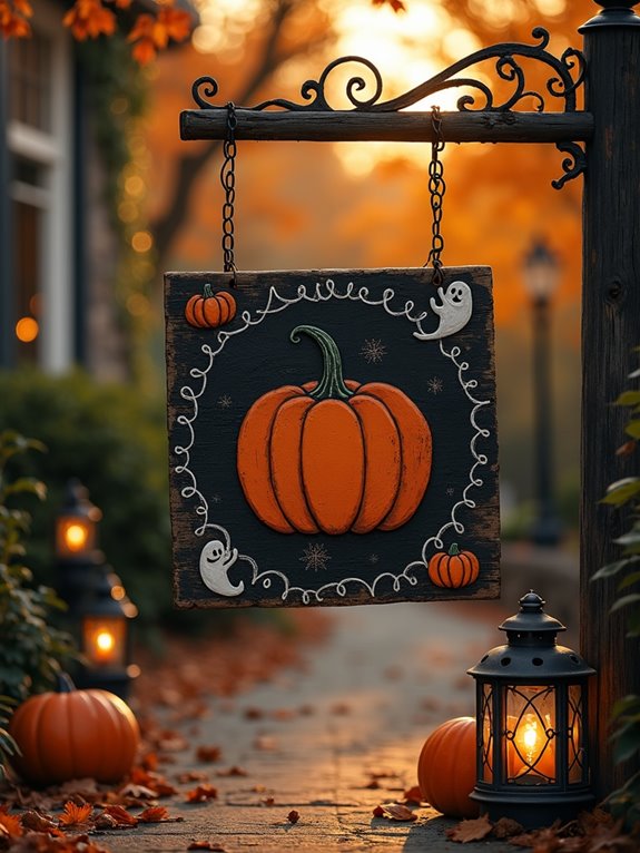 vintage halloween decor charm