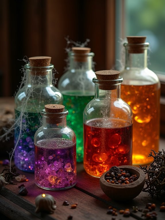 vintage jars for halloween