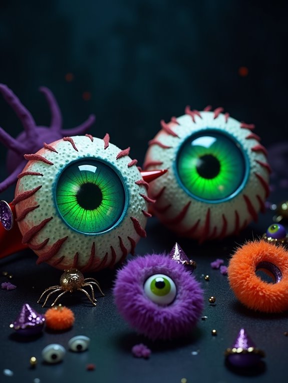 wacky monster eyeball glasses