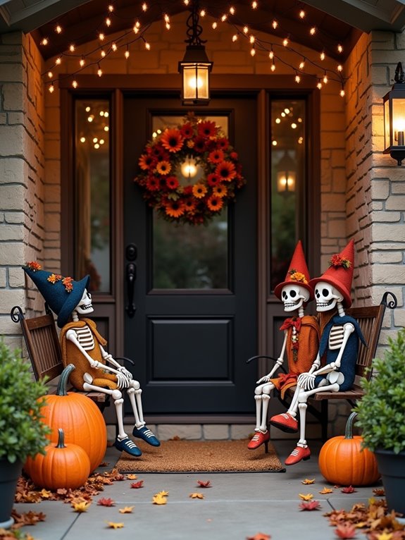 whimsical friendly halloween decorations