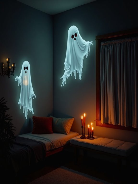 whimsical halloween ghost decorations