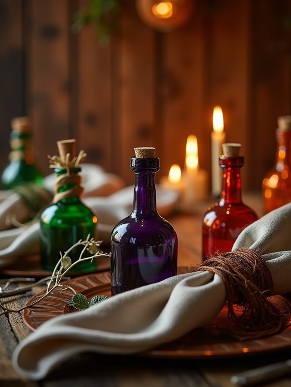 whimsical halloween napkin rings