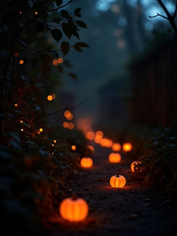 whimsical halloween pumpkin lights