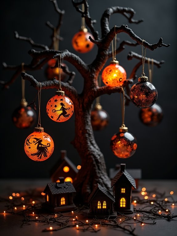 whimsical haunted house miniatures